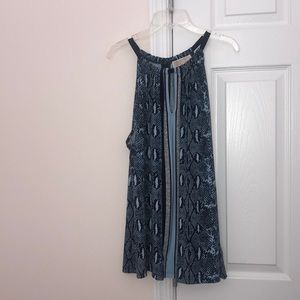 Michael Kors snakeskin tank